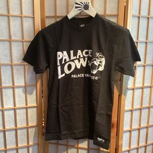PALACE x Vans Low T-Shirt Black VN0008D6 BLK Men's Size Small